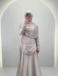Robe de soirée Liyan Beige