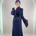 Maya robe de soirée bleu foncé