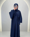 Abaya Melek bleu foncé