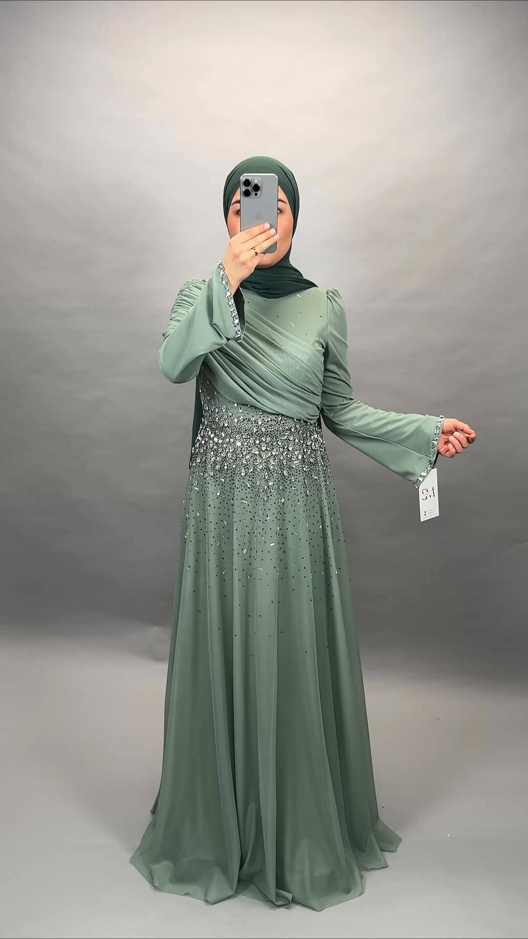 Melis Abendkleid Mint