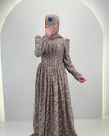 Mina Evening dress Taupe