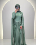 Robe de soirée Tiya Menthe