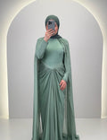 Robe de soirée Tiya Menthe