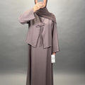 Miray Outfit Robe taupe