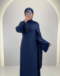 Robe de soirée Zera Bleu marine