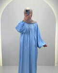 Simla Abaya Bleu