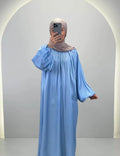Simla Abaya Bleu