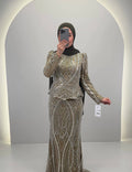 Robe de soirée Miyasa Verte