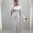 Robe de soirée Nalea Beige
