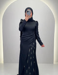 Robe de soirée Nalea noire