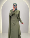 Robe de soirée Nila verte