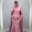 Robe de soirée Simay rose