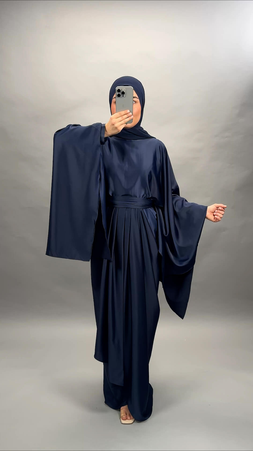 Rachel Abaya Dark Blue