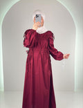 Robe Reyna Bordeaux