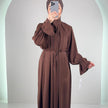 Riya Robe de soirée Marron