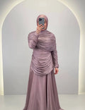 Robe de soirée Liyan Rose