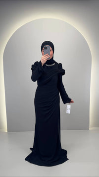 Robe de soirée Sanya Noir