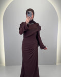 Sanya Evening dress Brown