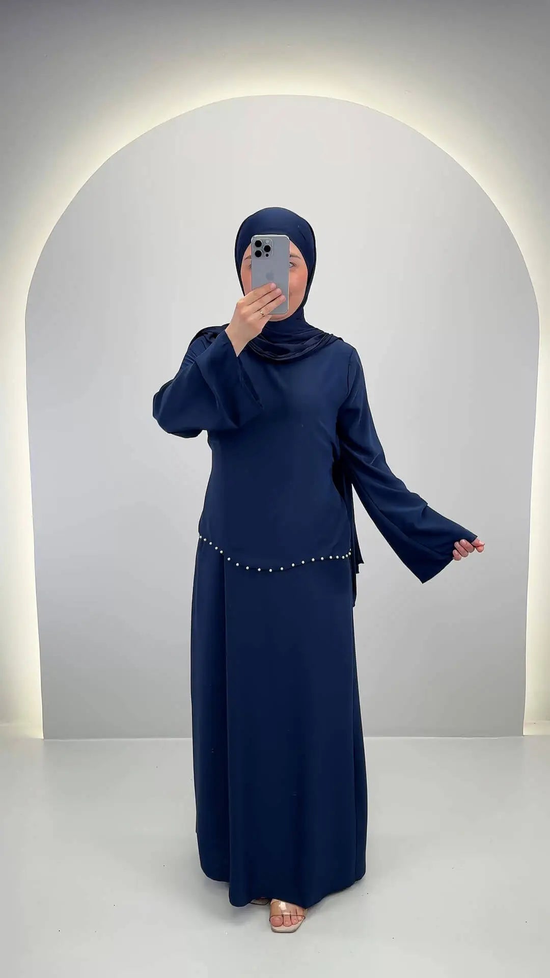 Aramiel Abendkleid Dunkelblau