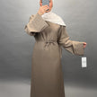 Classy Dress Beige 01