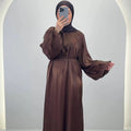 Simla Abaya Marron
