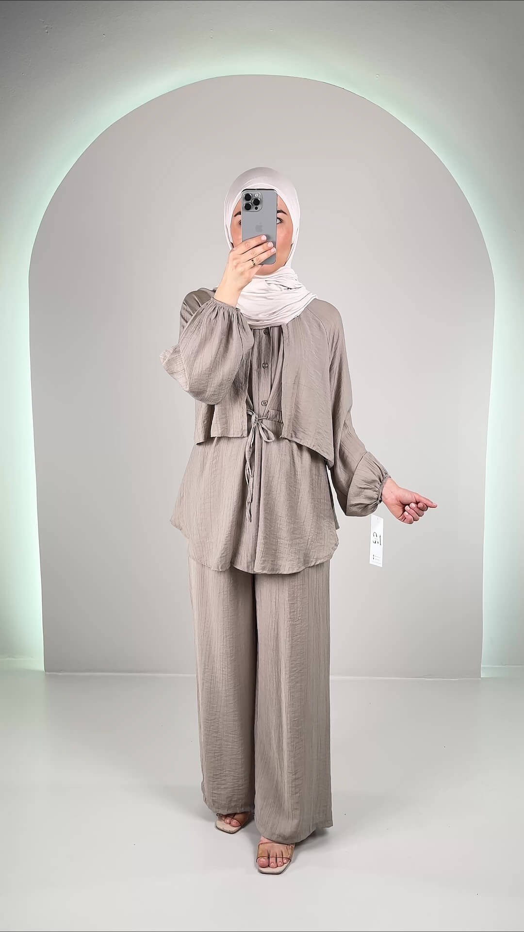 Rian Zweiteiler Taupe