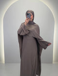 Robe de soirée Zerafin Taupe