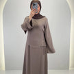 Robe de soirée Aramiel Taupe