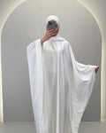 Nuza Abaya Blanc