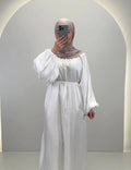 Simla Abaya Blanc