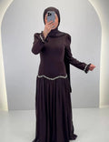Yagmur Evening dress Brown
