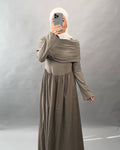 Yelena Kleid Taupe